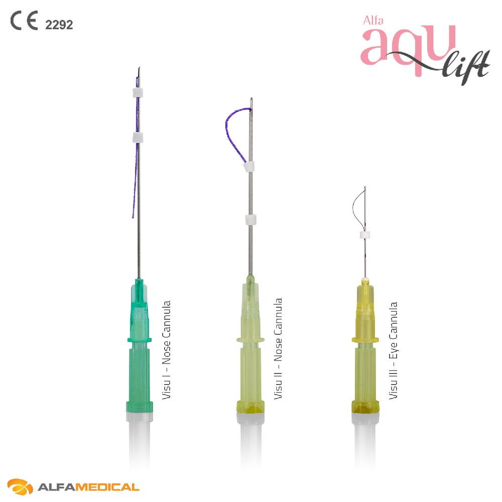 Sterile Polydioxanone Suture with Needle (PDO) and Poly-L-Lactic Acid Suture with Needle (PLLA)