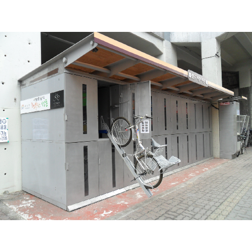Cabinet Bicycle Rack
