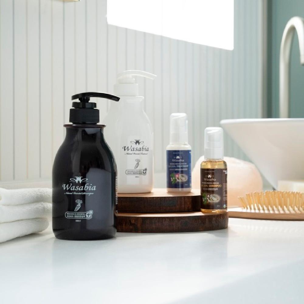 Wasabia Natural Oriental Medicine Shampoo & Treatment set