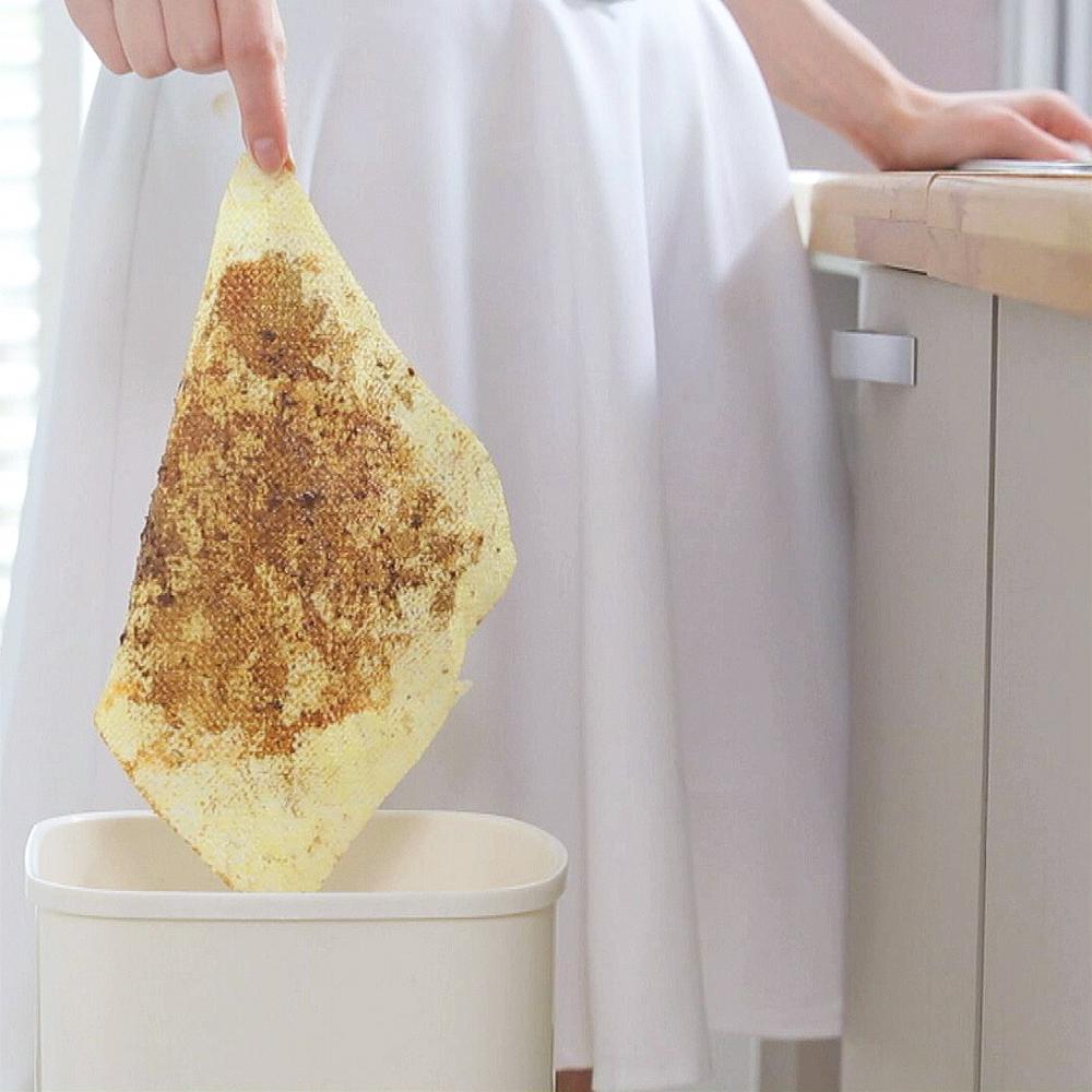 WISEWIPE Disposable dish scrub, Roll scouring pad