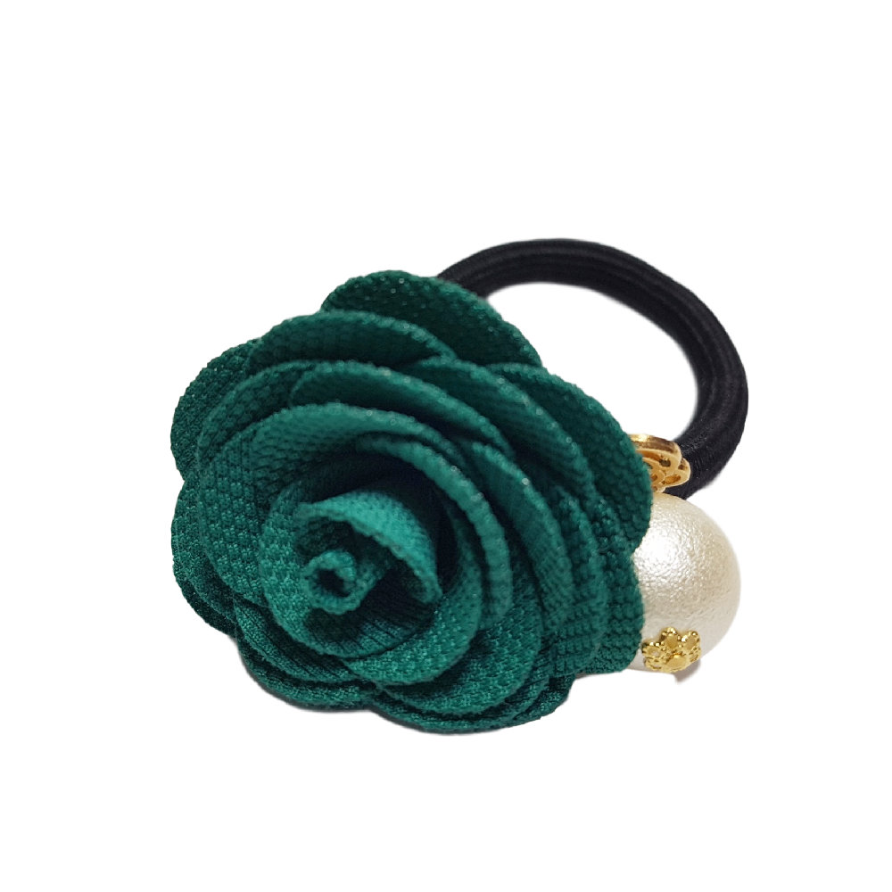 Fleuri Pony_Rose Hair Tie