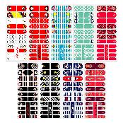 Mango10 Adhesive Nail Polish by PUCCA Stickers Art Design