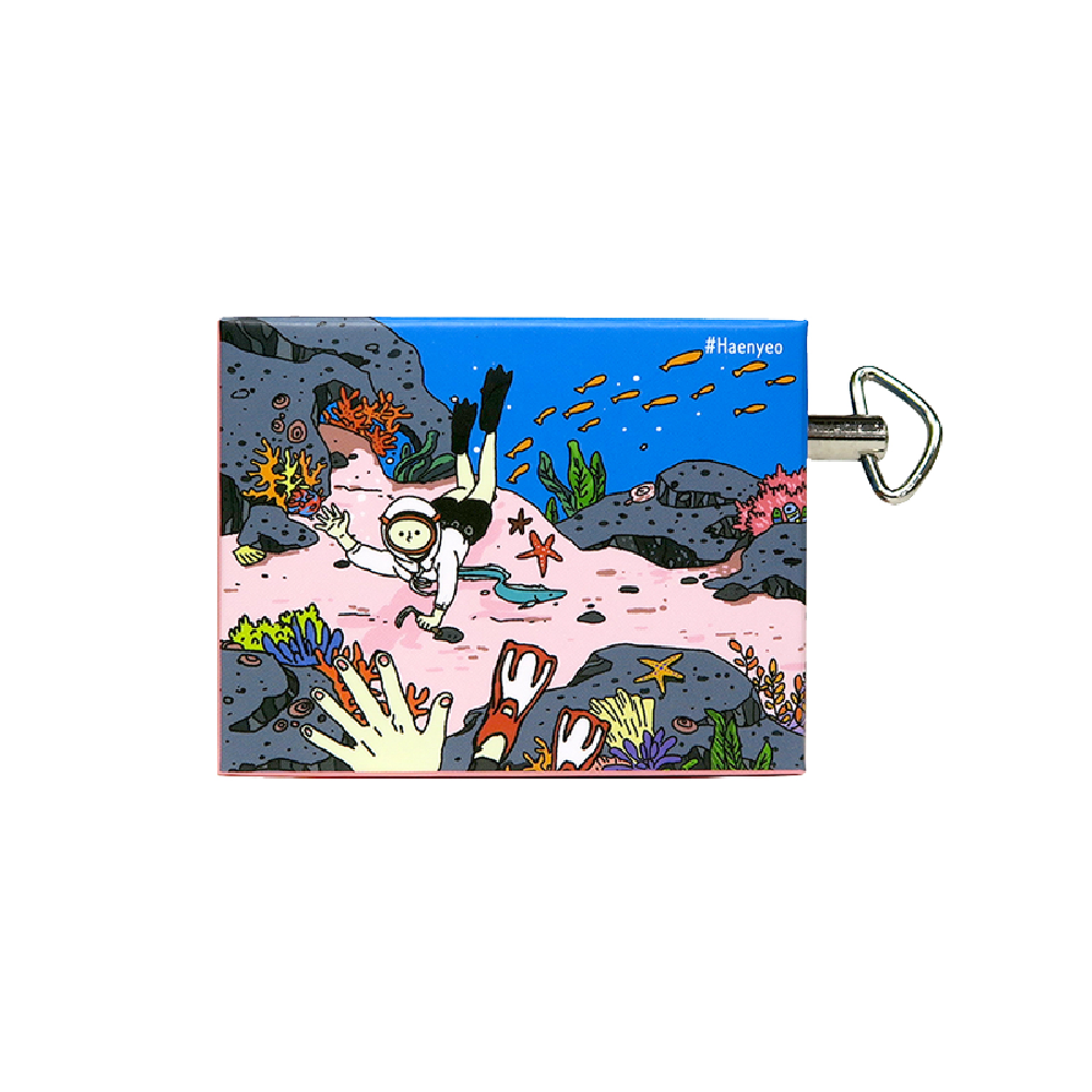 ZEZUBOX  Jeju's women divers mini orgel