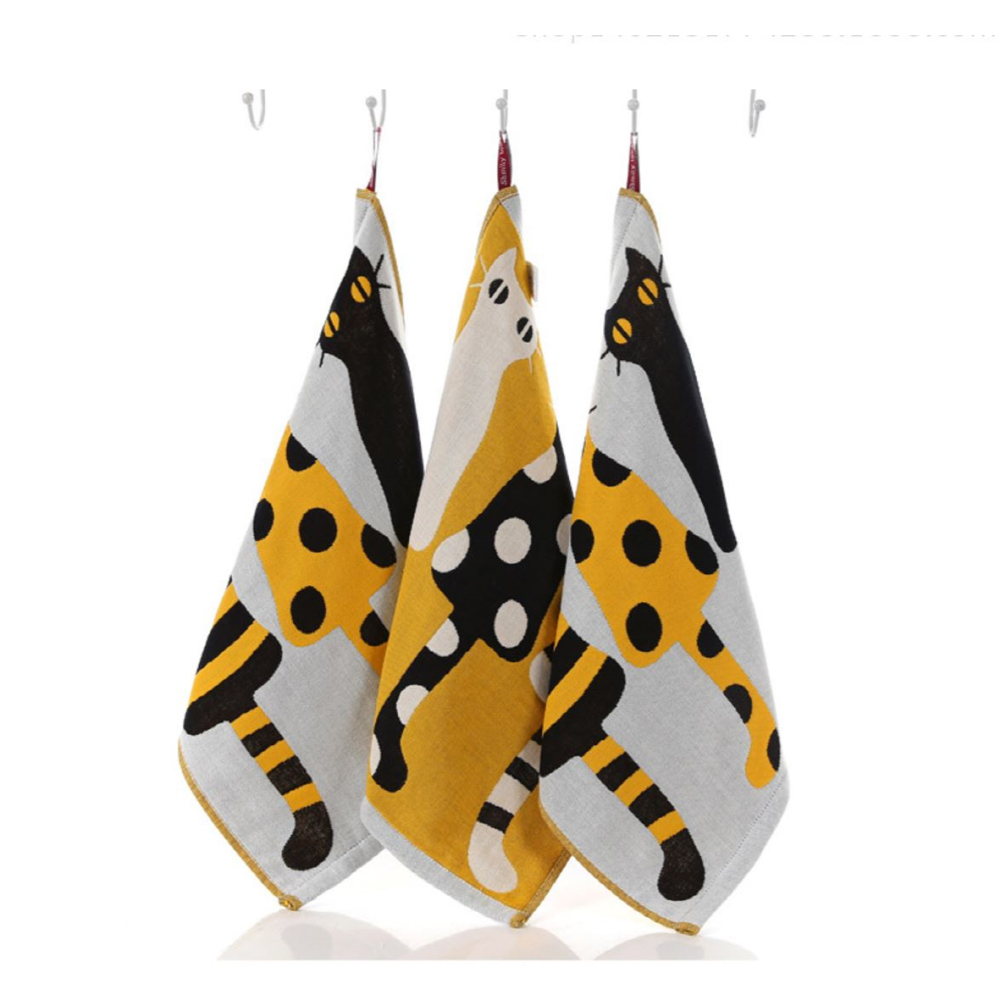 100% Cotton Kitchen Towel – Simili Cat