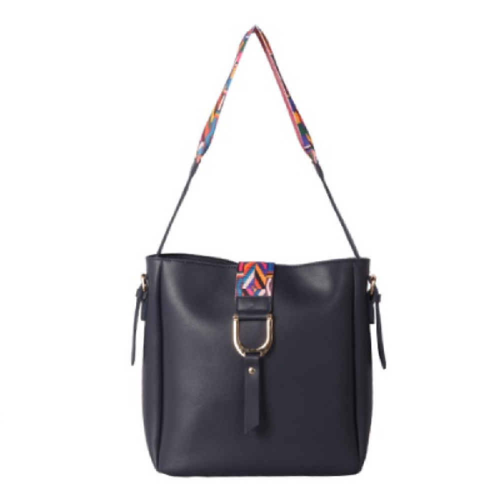 8616 pattern strap handbag