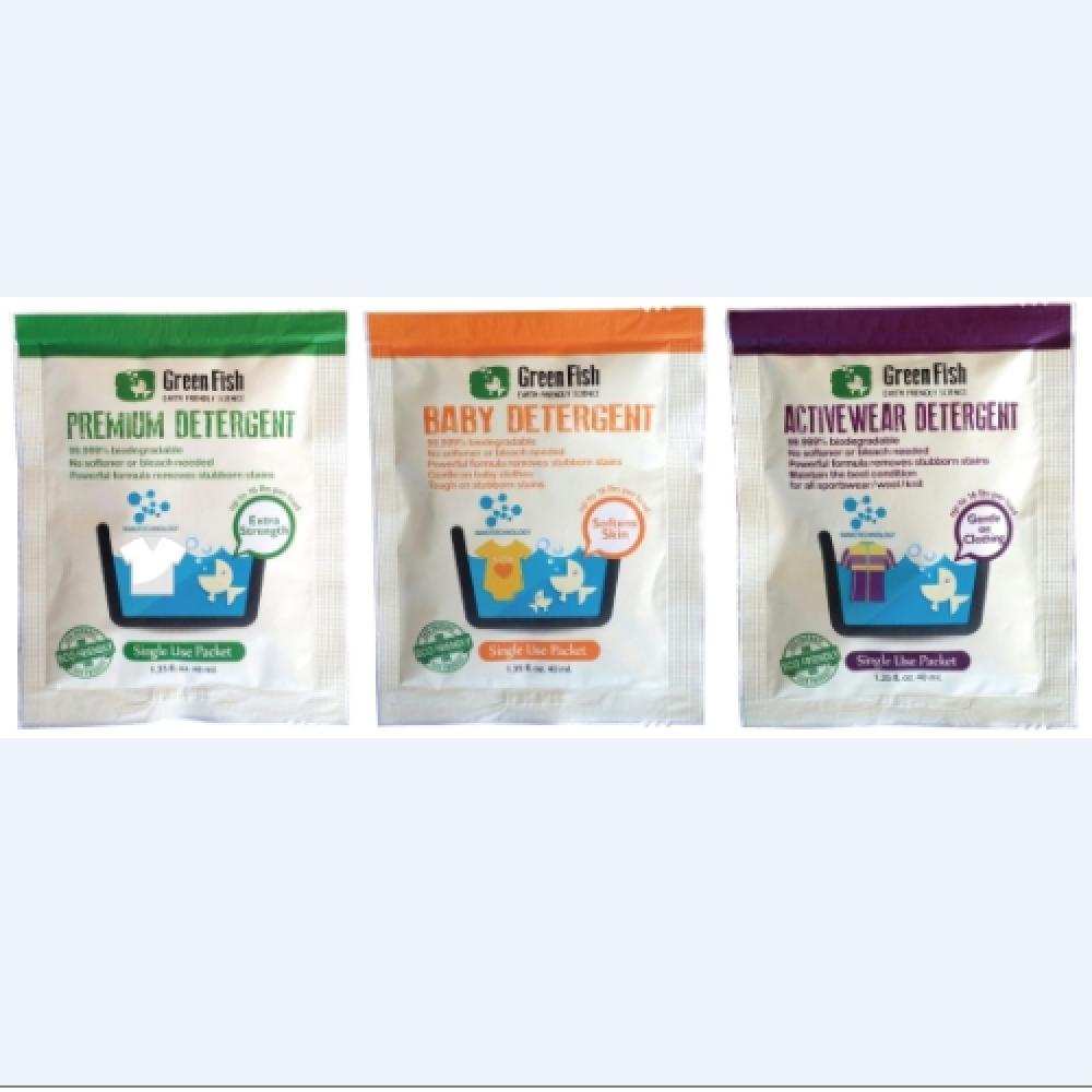 Green Fish baby Single Use Packets detergent