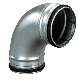 detail image1 [Spiral Duct] Pipe and Fitting Parts CPT, ETFE Type Flange, Welding, Damper, Reducer, screw conveyor
