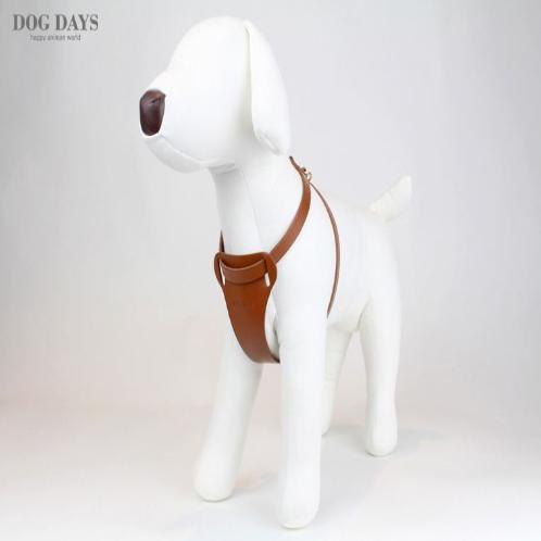 Twist leather harness T type