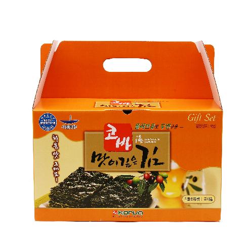 korva Roasted Seasoned Laver (Olive-oil Grilled)