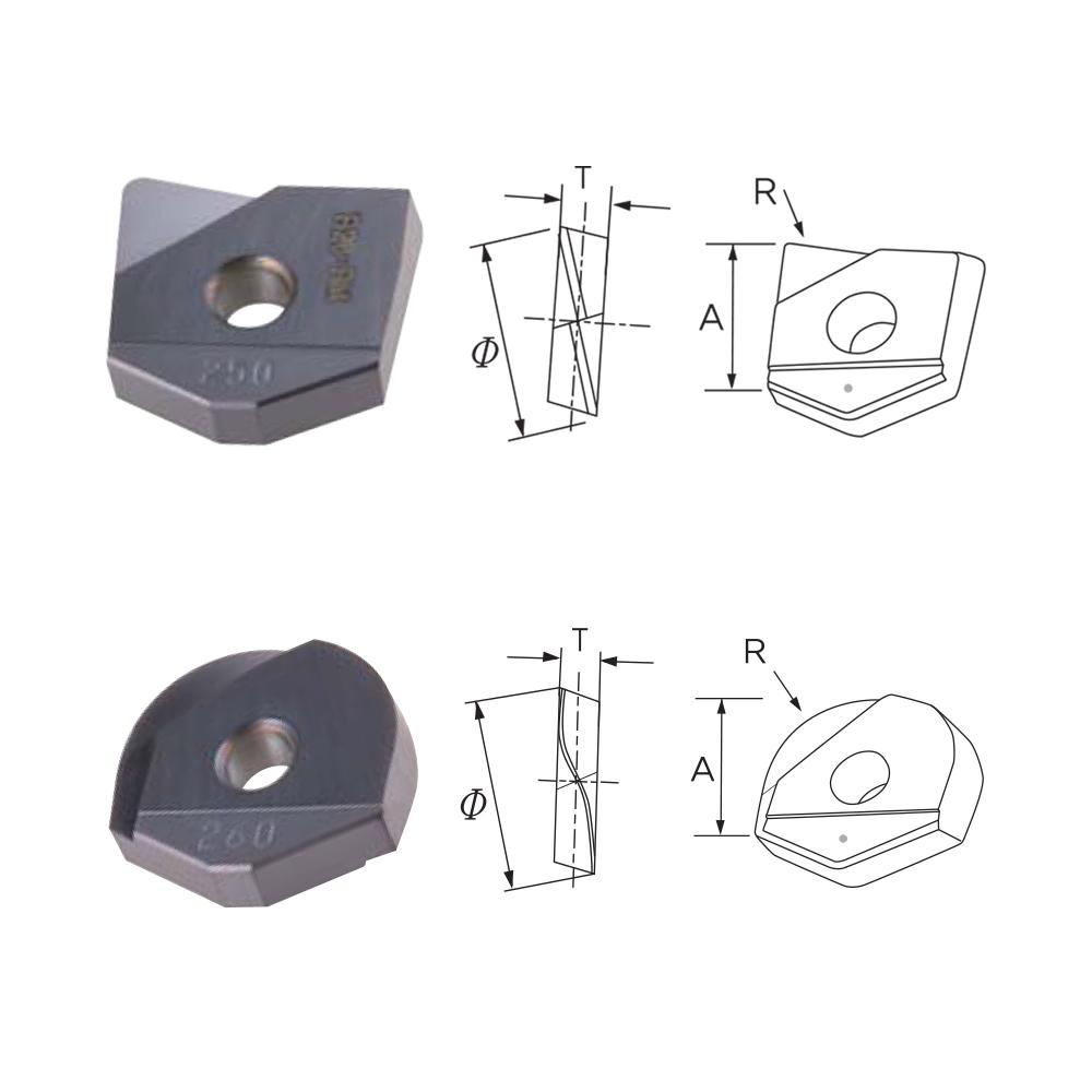 Cogo Tool Insert High precision (±0.01 below) Use one holder Various weight (made in Korea)