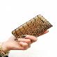 full image Gaze Gold Croco Leather mobile case