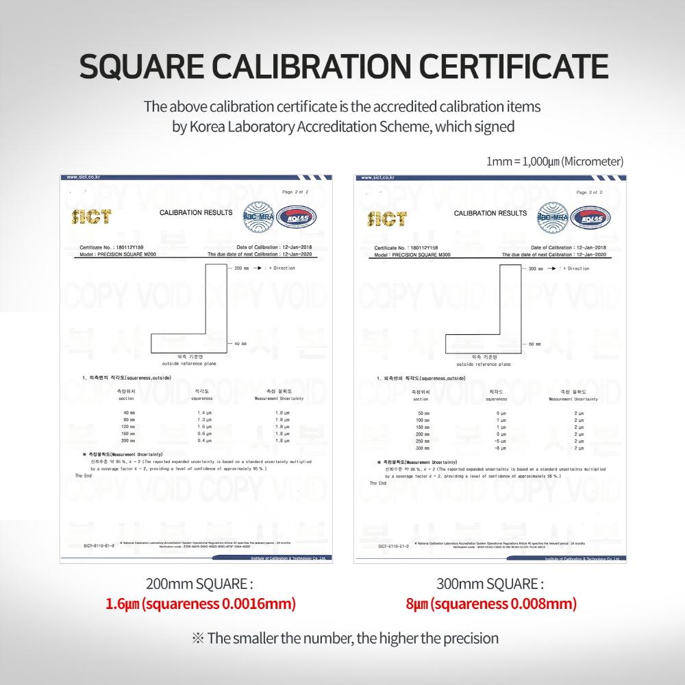 Precision Square 300mm Guaranteed Square Ruler for Measuring and Marking