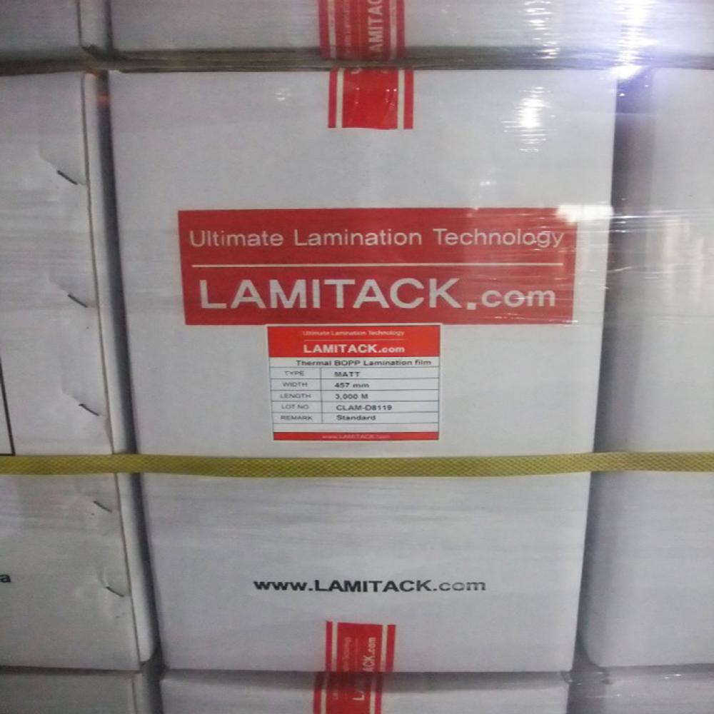 LAMITACK Thermal BOPP Lamination film MATT