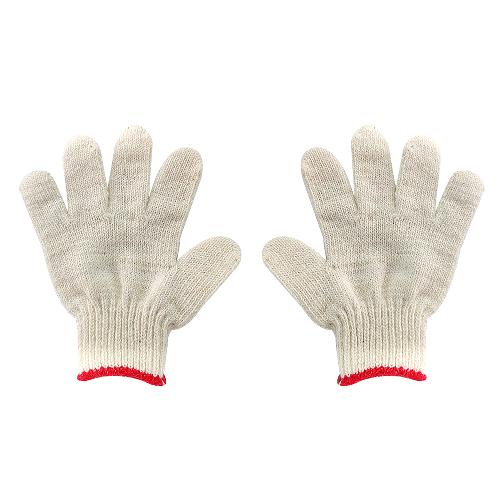 FREE PLAY KIDS WORK GLOVES (white, red, greend  colors)