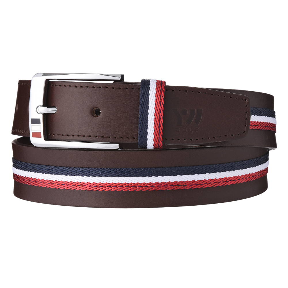 Cowhide 3-Stripes fashion BELT