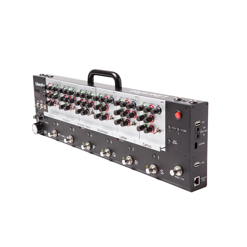 LiberaToe 6 Premium SET Smallest Analogue Multi-effector Guitar Effect Pedal