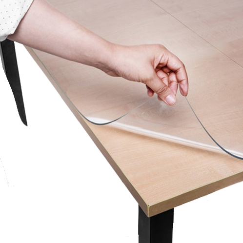 QUECHUNG clear matt instead of glass for table and desk (40cmx210cm)
