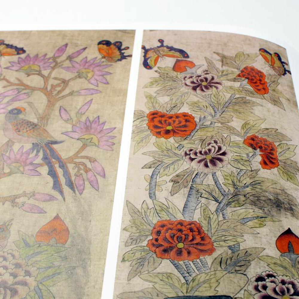 Valley of Minhwa series - 01 Korean folk art Book museum exhibition catalogue hard cover books