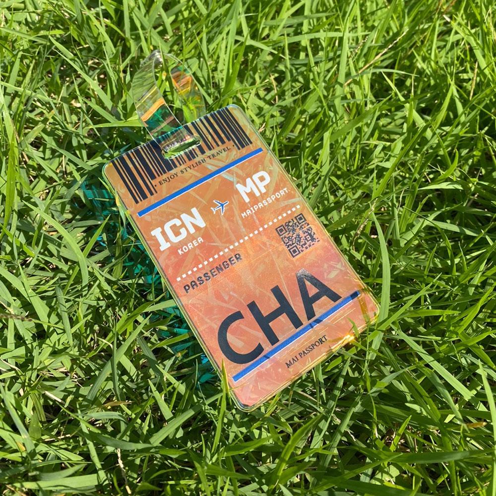 Luggage Hologram Name tag