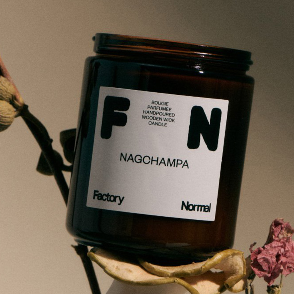 Amber Jar Wooden Wick Soy Candle 210g (Large)