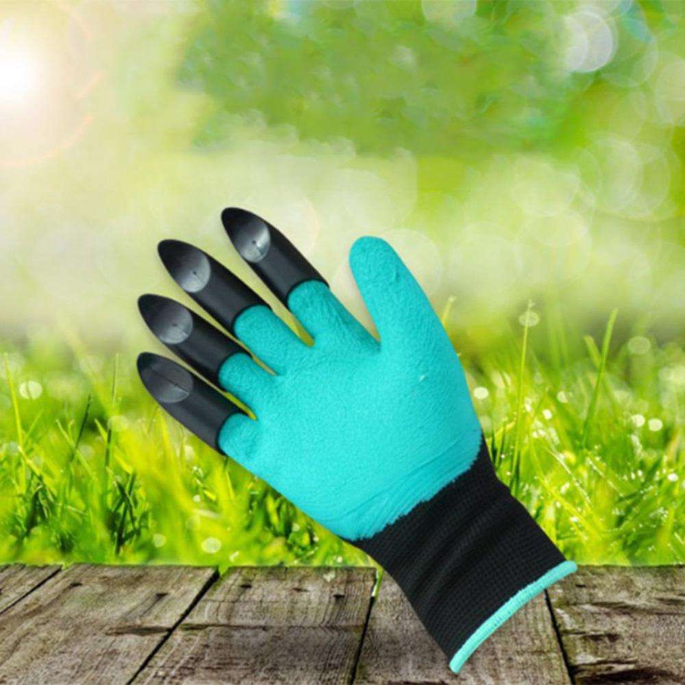 [GODSHOP] Gardening Claw Gloves : Gloves for gardening, digging, work with 4 claws, Highly elastic a