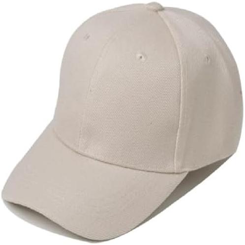 [Khan Apparel] Basic Ball Cap (Baseball Cap)_Beige Color