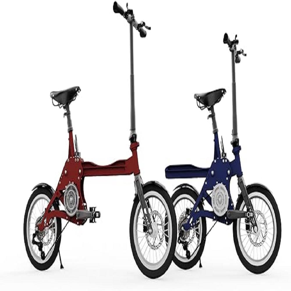 Bokyong POP-Cycle(G) / RED - Folding, Safety, Folding Handle, Adjustment Saddle, Sliding Body, Foldi