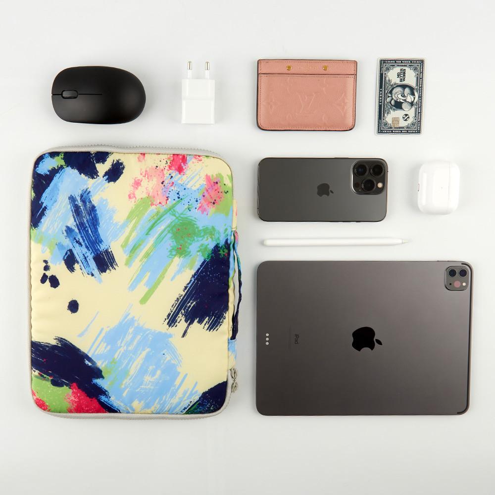 funny coloring laptop pouch