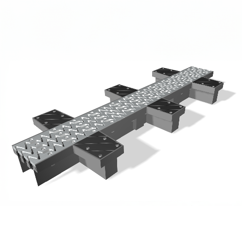 [EXPANSION JOINT for Bridge] Mosaic Finger Rail Replacement System | DBHRS-FR160 ~ DBHRS-FR800