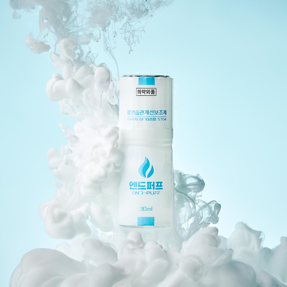 ENDPUFF 30ml Liquid approved as a quasi-drug by the Korea, Menthol Flavor