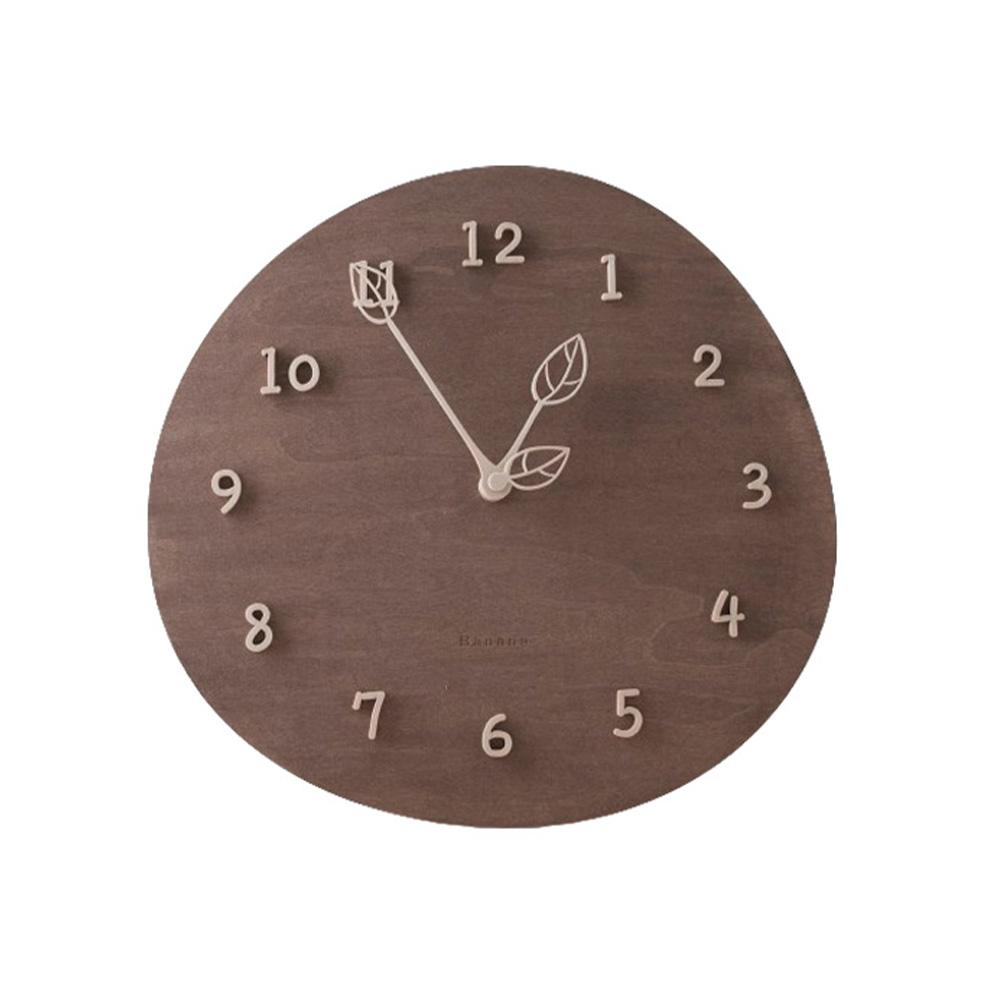 Mongle pebble silent wall clock