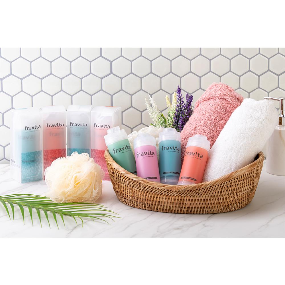 Fravita Vitamin Aroma Shower Filter #Fresh Red Grapefruit