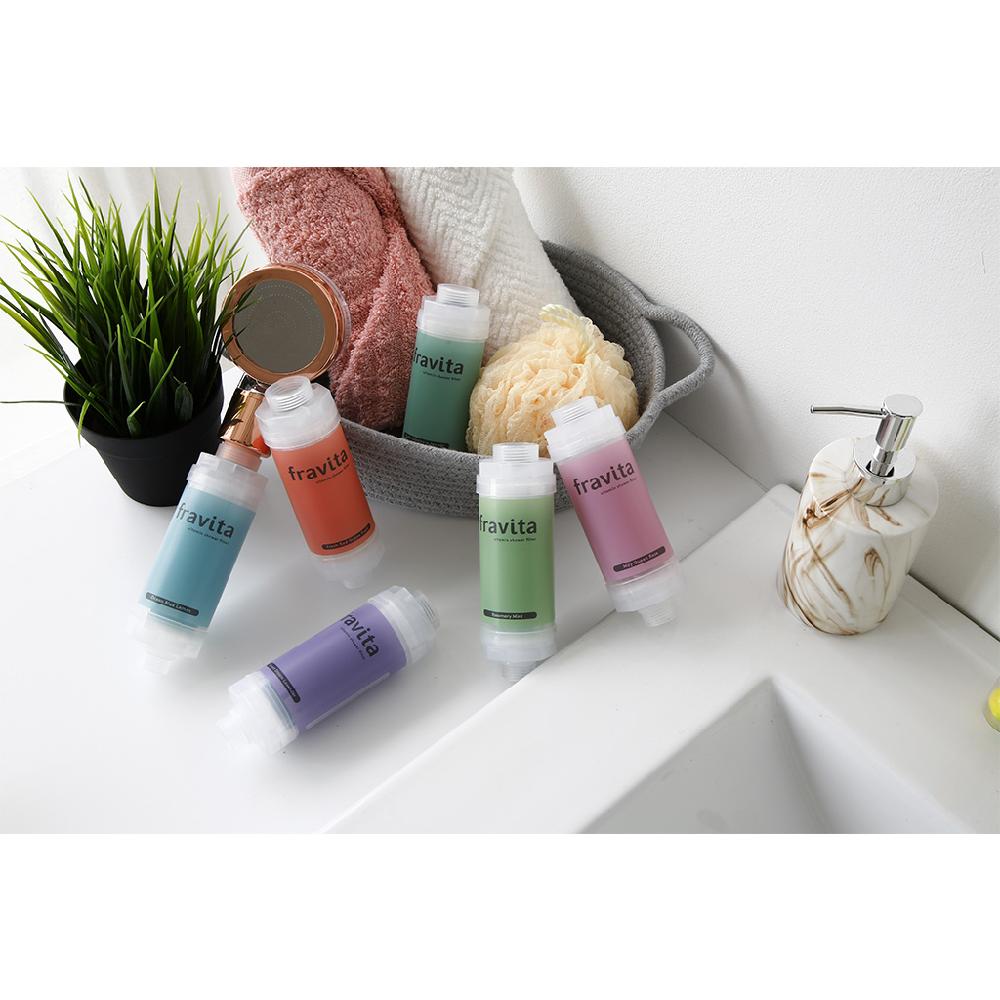 Fravita Vitamin Aroma Shower Filter #Fresh Red Grapefruit