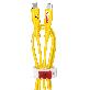 full image Haribo 60W Type-C Fast Charging Cable Turbo Charge High Speed Data Transfer 1.5m CtoC
