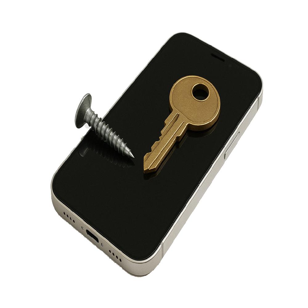 iPhone16Plus / iPhone15Promax / iPhone15Plus Clear AFP 9H Hybrid Glassy Protective Film