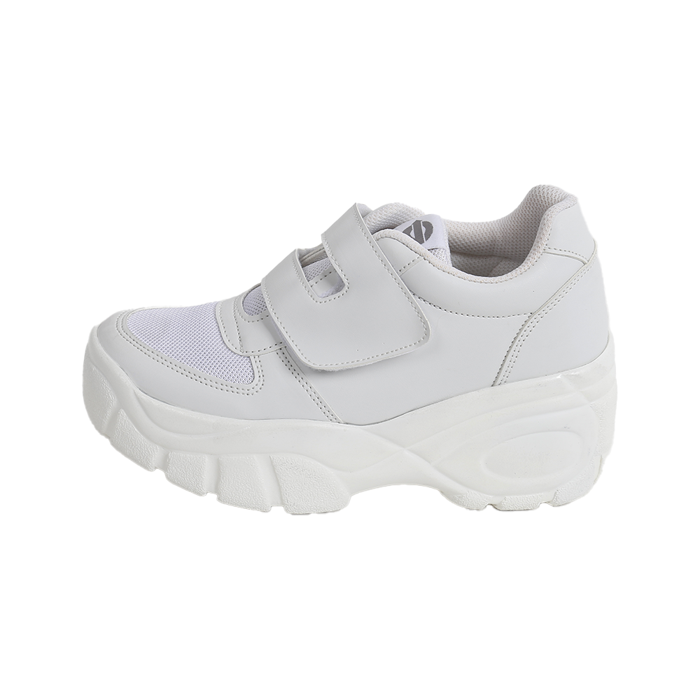 Raina Chunky Platform Sneakers , Korean Casual Style for Women